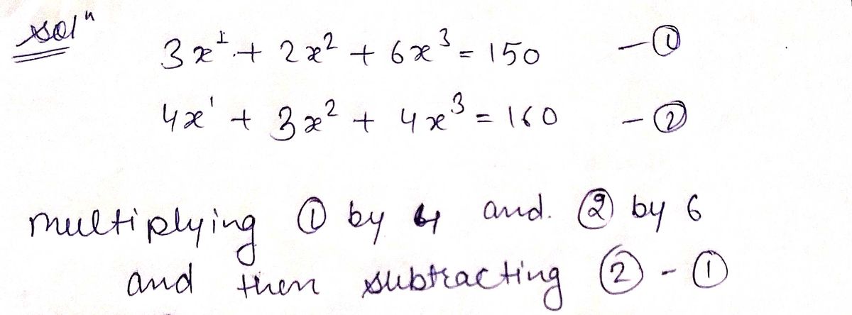 Algebra homework question answer, step 1, image 1